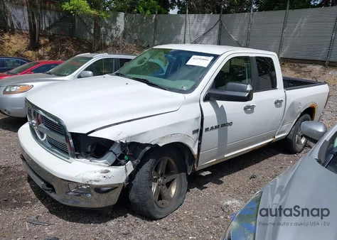 2012 Ram 1500 Slt from USA, damaged, VIN 1C6RD7GT9CS328943